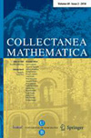Collectanea Mathematica封面
